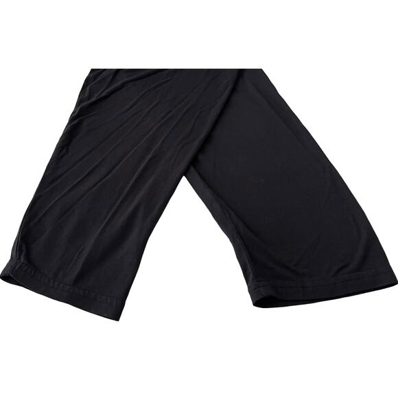 SIGNATURE STUDIO LONG SLV V-NECK TUNIC BLOUSE, WOMENS, 2X, BLACK & MULTICOLOR - Picture 8 of 11